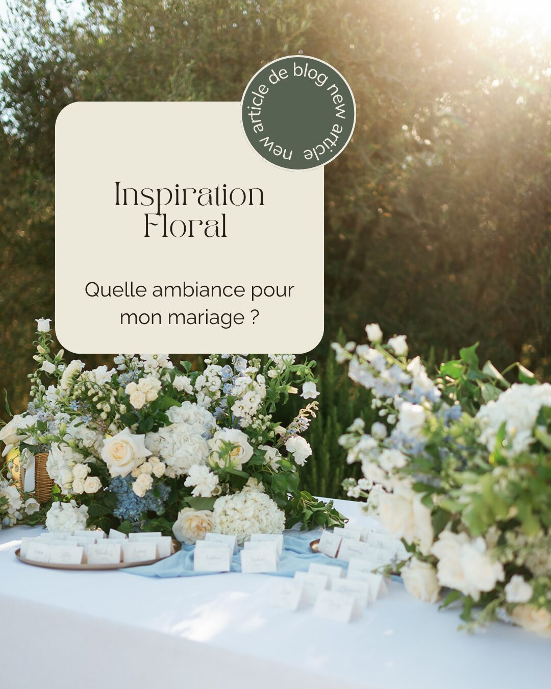 Ambiances Florales Mariage